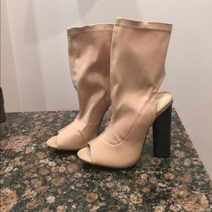 Open Toe and Heel Bootie